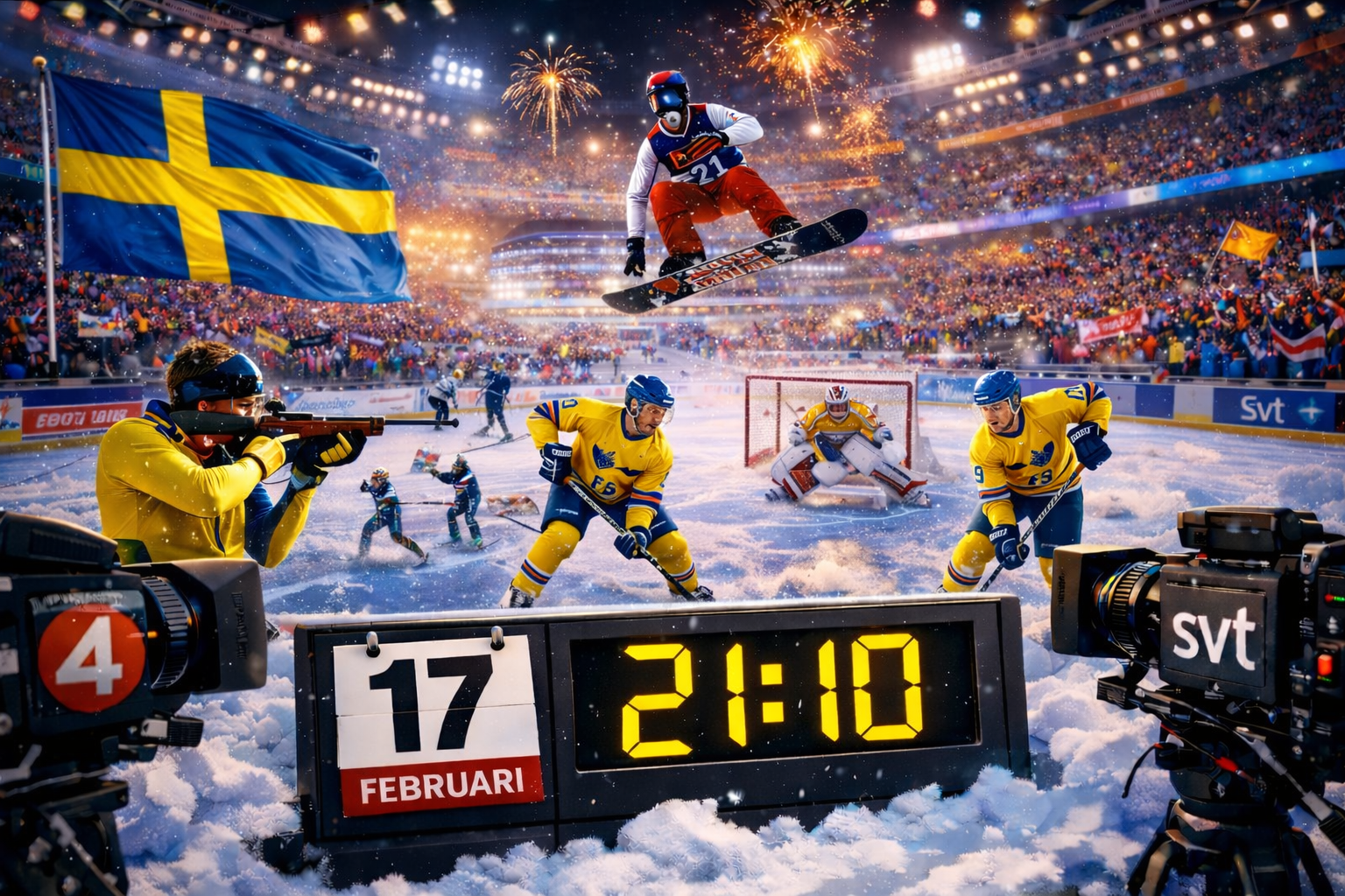 OS idag Tisdag 17 Februari