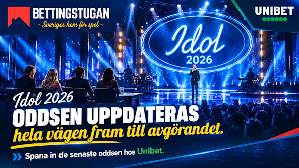 Odds Idol 2026 - Vinnare Bettingstugan
