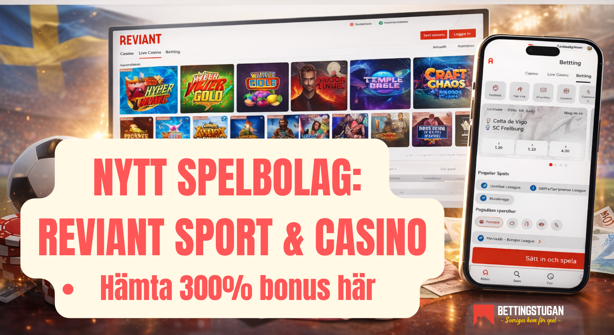 Reviant sport och casino