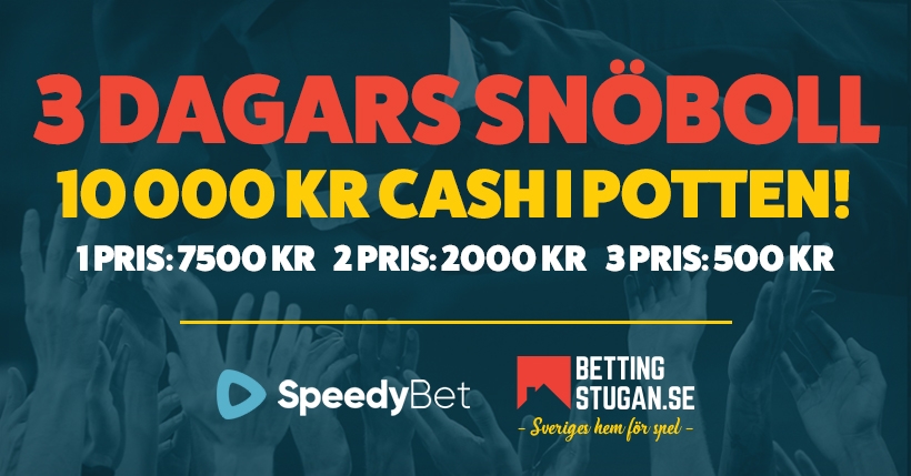 3Dagarsnoboll Speedybet 1
