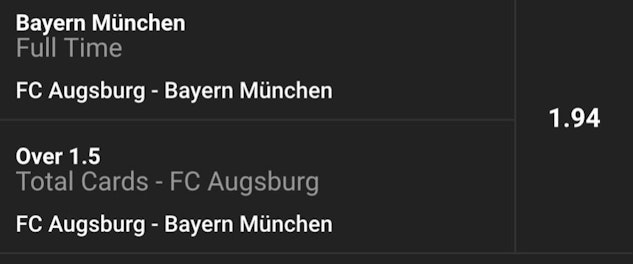 FC Augsburg - Bayern München
