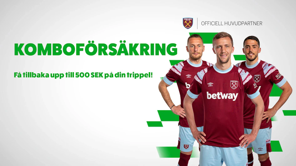 Betway komboförsäkring 500