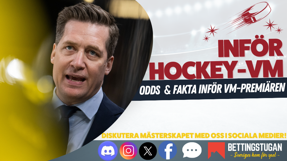 Inför Hockey-VM 2025 - Bettingstugan