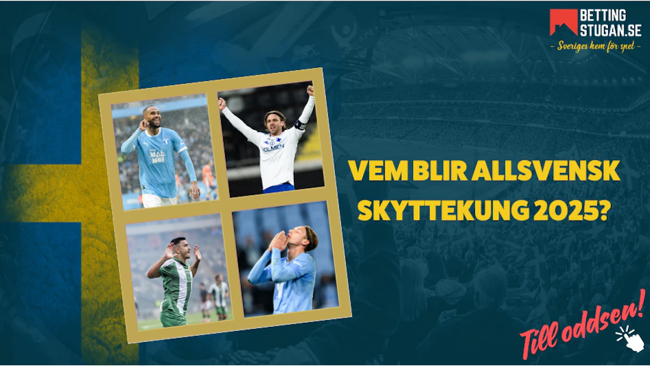odds Allsvenskan skyttekung 2025 - Bettingstugan