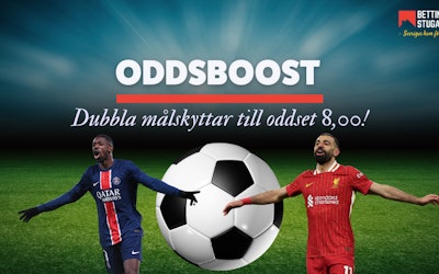 Oddsboost champions League - Bettingstugan.se