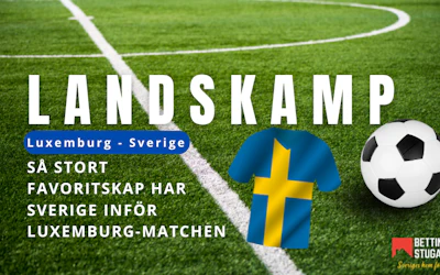 Odds Sverige fotboll Landskamp - Bettingstugan