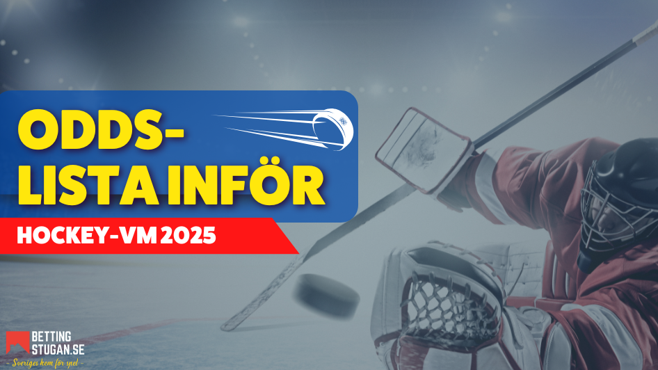 De är favoriter enligt spelbolagen att vinna Hockey-VM 2025!
