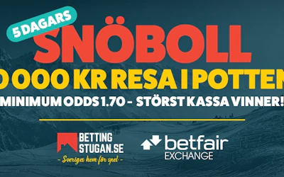 5dagarsnoboll 10resa betfair