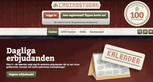 Casinostugan kampanjer bonus odds