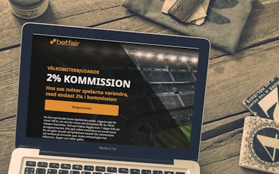 Betfair Exchange Spelbörsen Kommission