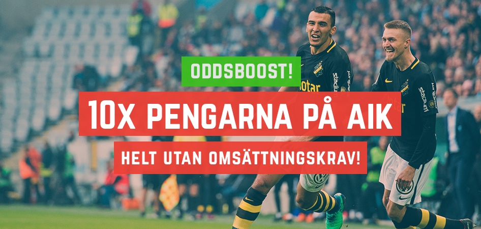 Aik 10X Leovegas Bettingstugan