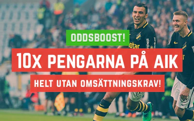 Aik 10X Leovegas Bettingstugan
