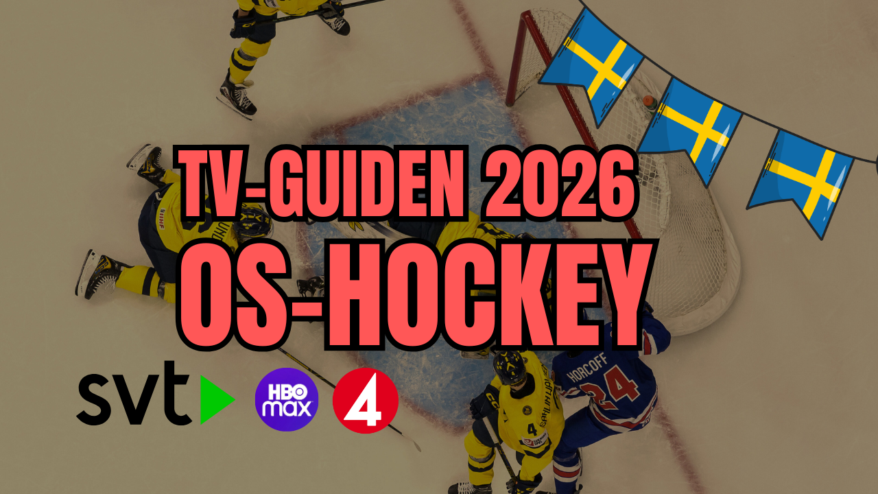 TV-tider & kanaler för att följa OS-hockeyn 2026