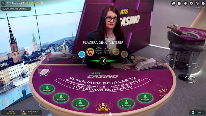 ATG:s livecasino