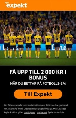 Expekt Dam EM mobil NY