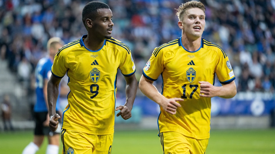 Alexander Isak och Viktor Gyokeres