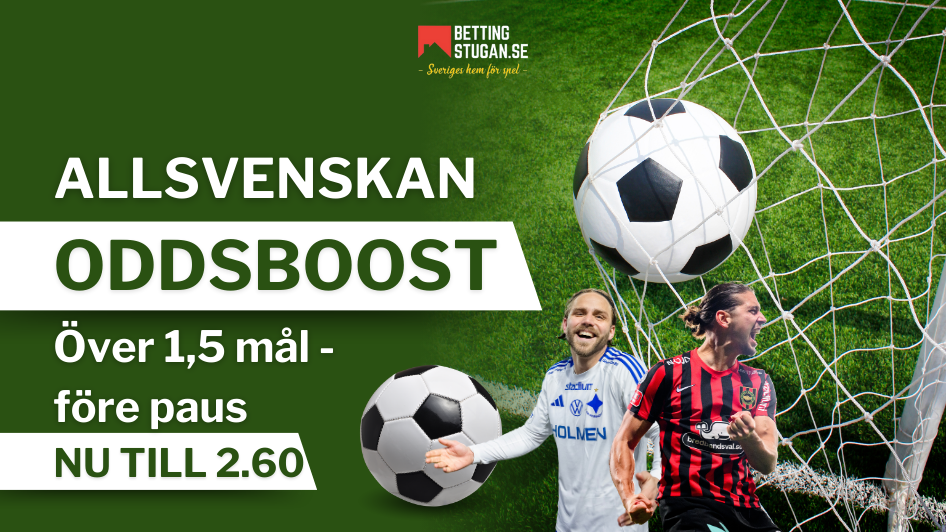 Allsvenskan Oddsboost Bettingstugan IFK Norrkoping Brommapojkarna