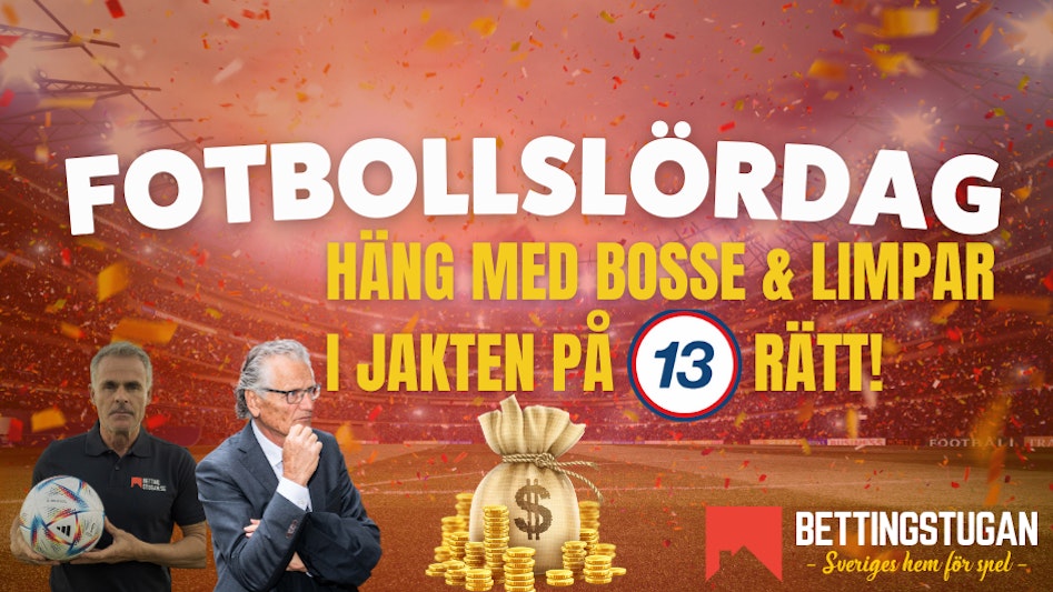 Andelsspel Bettingstugan - Bosse och Limpar Stryktipset