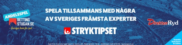 Andelar Stryktipset Bettingstugan Direkten Ryd