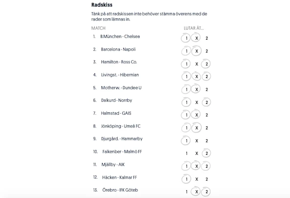 Andreas Hoglund stryktips semifinal