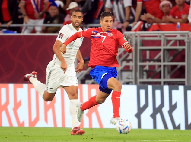 Anthony Contreras talang Costa Rica VM 2022 grupp e