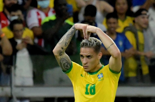 Antony talang Brasilien VM 2022