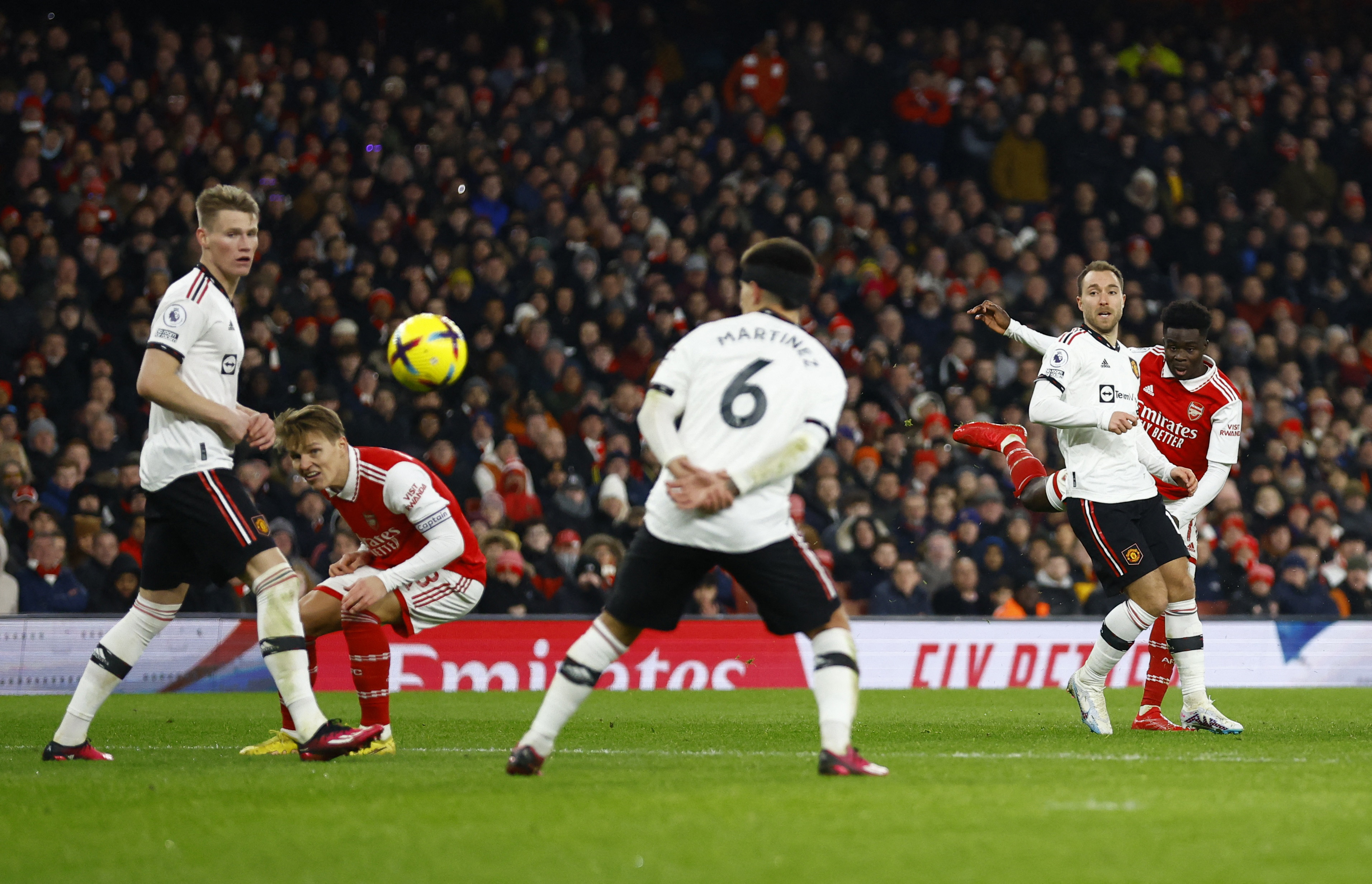Arsenal Man United i London