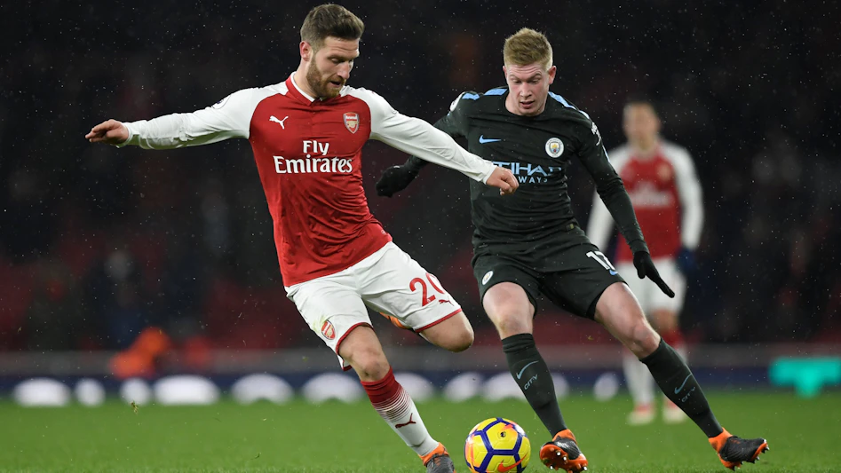 Arsenal Vs Man City De Bruyne