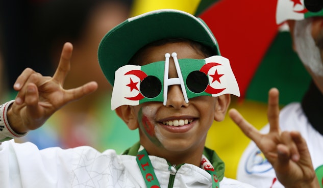 Algeriet fans Fotbolls-VM 2026