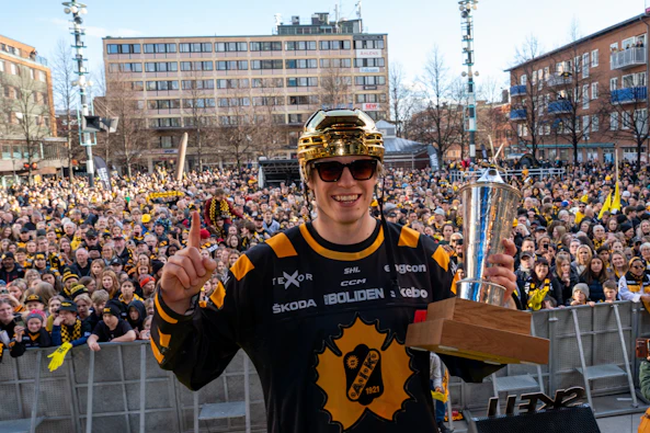 Rikard Hugg, Skellefteå AIK med Le Mat-pokalen