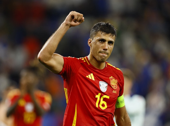 Rodri blir viktig för Spanien som alltid i mötet mot Georgien