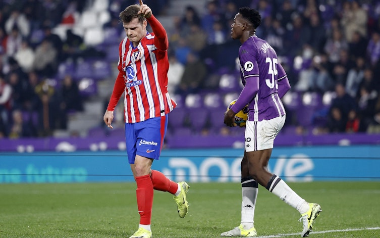 Speltips Atletico Madrid - Valladolid