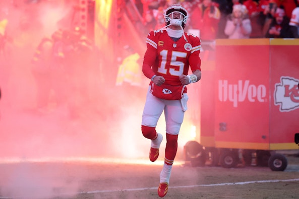 Kansas City Chiefs quarterback Patrick Mahomes - favorit till MVP Super Bowl 2025