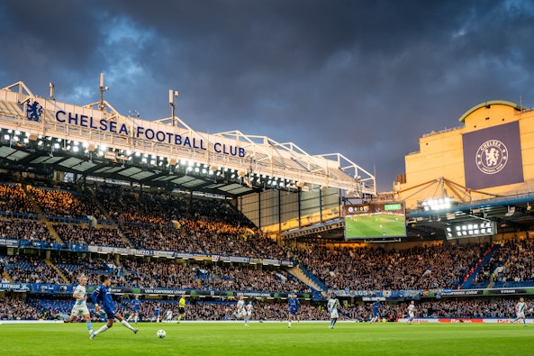 Stamford Bridge, London - Chelsea - Djurgården - Bettingstugan