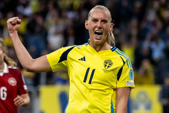 Stina Blackstenius firar - Bettingstugan