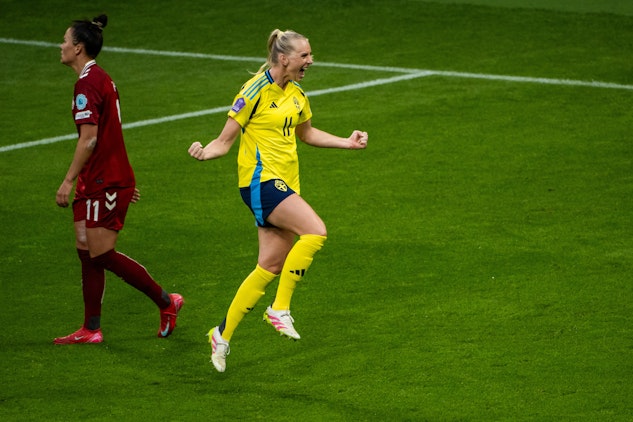 Sverige damer EM 2025