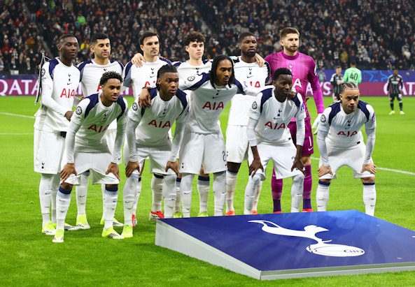Spurs lagfoto Bettingstugan