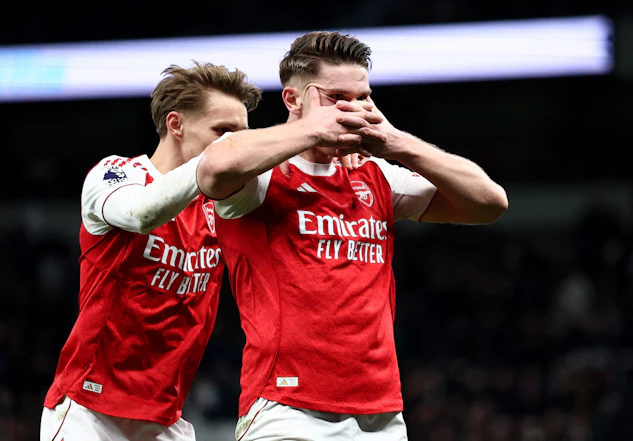 Gyökeres Arsenal firar