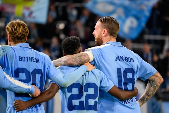 Malmö FF firar Svenska Cupen