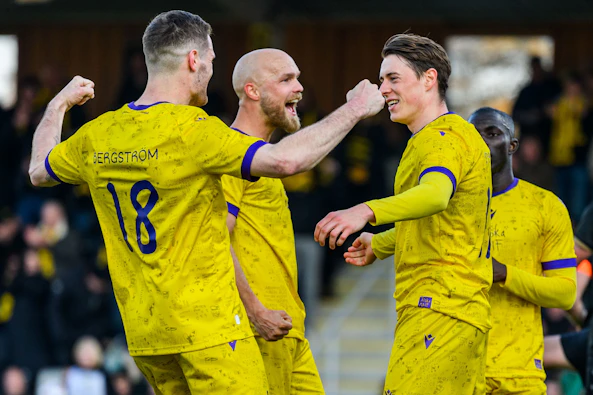 Elliot Stroud måljubel Mjällby AIF