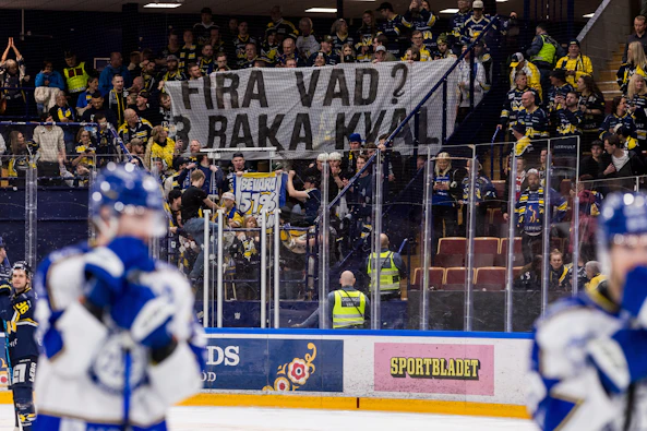 HV 71 banderoll Tegera Arena Bettingstugan