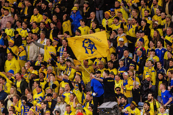 Publik Sverige - Polen Strawberry Arena Bettingstugan