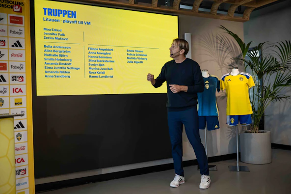 Tony Gustavsson Förbundskapten Sverige