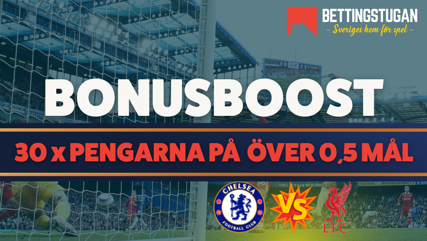 Oddsboost ComeOn premier League Bettingstugan