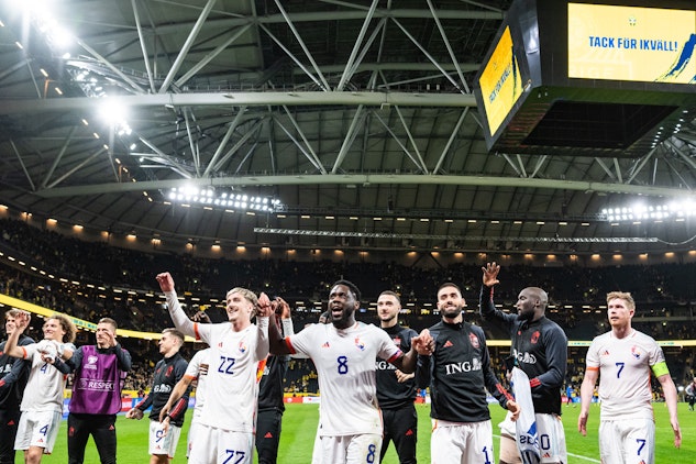 Belgien vann senast da med 3 0 i Sverige Vinner igen
