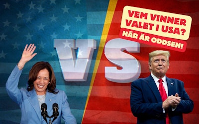 Vem vinner amerikanska valet enligt oddsen och analysen 2024