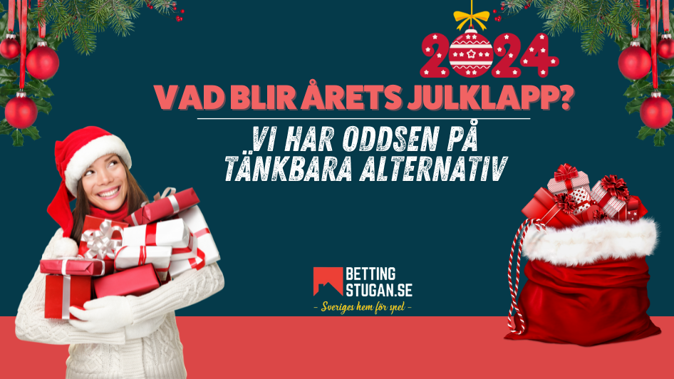 Bettingstugan Arets julklapp 2024 odds