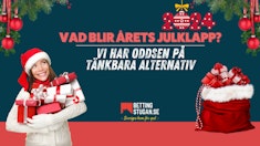 Bettingstugan Arets julklapp 2024 odds