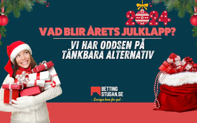 Bettingstugan Arets julklapp 2024 odds