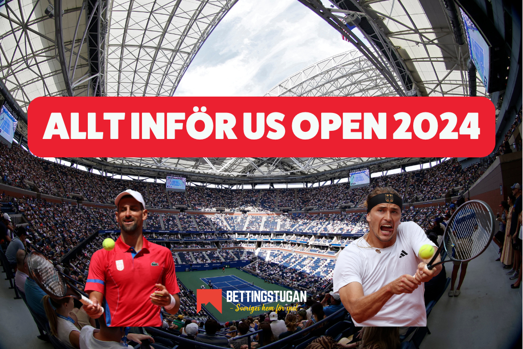 Inför US Open 2024 Datum, speltips, odds, stream & TVtider